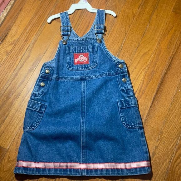 Cherokee Other - Little girls Ohio State denim jumper 5T